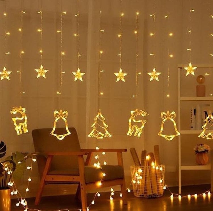 Christmas Garland Outdoor String Lights, Warm White Star Fairy Lights For Christmas, Battery Operated Fairy Christmas Lights Christmas Garland Outdoor String Lights, Warm White Star Fairy Lights For Christmas, Battery Operated Fairy Christmas Lights